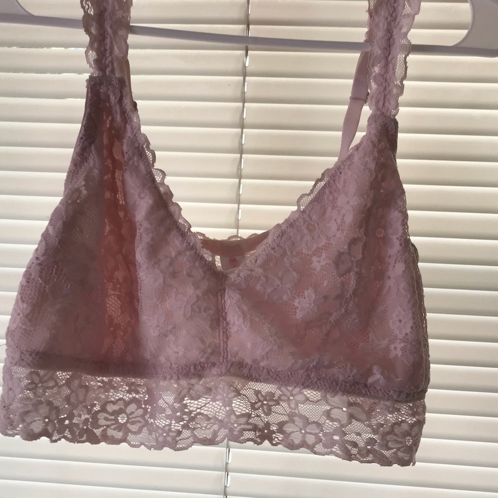 Pink bralette